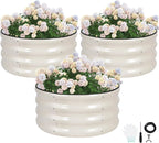 G GOOD GAIN Round Raised Garden Bed by GGOODGAIN