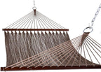 Lazy Daze Hammocks 10.5 FT Double 2 Person Caribbean Rope Hammock, Hand Woven by LazyDazeHammocks