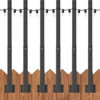AILBTON 4 Pack Suspension Outdoor String Light Poles by AILBTON