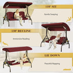 3-in-1 Convertible Outdoor Swing - Image 2