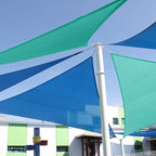 E&K Sunrise 8' x 8' x 8' Sun Shade Sail Triangle Canopy Shade Cover UV Block - Image 8