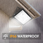 2 Pack 250W Led Flood Lights Outdoor, Super Bright 37000LM Security Lights - Image 2