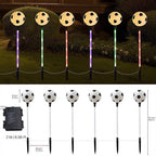 Battery Powered Garden Sports Ball Theme Party Stake Lights Soccer Football LED - Image 3