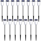 15 Pack Solar Pathway Lights Solar Lights Outdoor, Led Waterproof Yard Walkway - Image 8