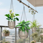 Self Watering Planters for Indoor Plants & Outdoor Plants Hanging Basket for - Image 6