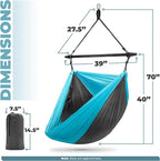 Sorbus Hanging Hammock Chair - Image 4