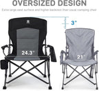 EVER ADVANCED Oversized Folding Camping Chair - Image 5