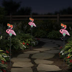 Solar Flamingo Yard Stakes 39.7" - Image 9