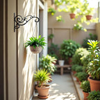 AIM & GGKK Metal Plant Hanger Hook – 2 Pack Hanging Plant Holder - Image 2