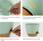 10/9/8 inch Self Watering Pots - Image 5