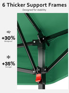 Garvee Pop Up Gazebo Screen Tent, Hexagonal Instant Gazebo Tent - Image 3