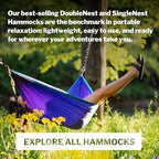 ENO, Eagles Nest Outfitters DoubleNest Lightweight Camping Hammock, 1 to 2 - Image 9