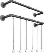 Plant Haning Rod, 2 Pack Hanging Planters - Image 8