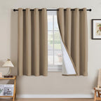 H.VERSAILTEX Linen Curtains 100% Blackout Curtains by HVERSAILTEX