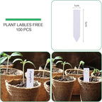 JERIA 100-Pack 3.15 Inch Peat Pots - Image 3