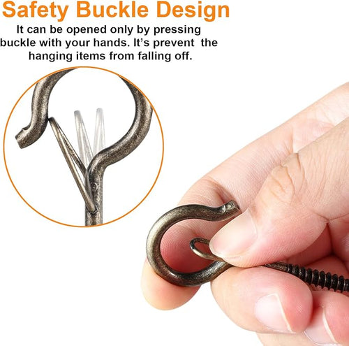24 PCS Q-Hanger Hooks, Screw Hooks - Image 2