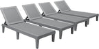 Devoko Outdoor Chaise Lounge Chair Set of 4 by DEVOKO