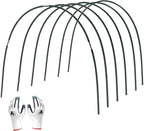 Gardzen Garden Hoops for Raised Beds Greenhouse Hoops, DIY Kit for Row Cover by Gardzen
