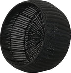 Household Essentials Handwoven Resin Storage Stool Ottoman - Image 10