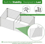 SnugNiture Galvanized Raised Garden Bed 6x3x2FT Outdoor Large Metal Planter Box - Image 6