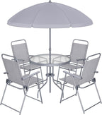 Shintenchi 6 Piece Patio Dining Set - Image 8