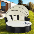 Tangkula Patio Furniture Outdoor Lawn Backyard Poolside Garden Round - Image 8