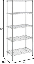 Amazon Basics 5-Shelf Adjustable Storage Shelving Unit - Image 11