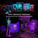 TOVEENEN Color LED Outdoor Landscape Spotlight - 120V 12W Waterproof Spot Lights - Image 5