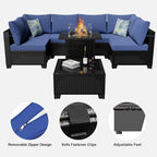 8 Piece Patio Furniture Set - Image 4