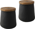 SUNBURY Outdoor Side Table, Patio Accent Side Table, Concrete Garden Stool by SUNBURY