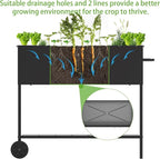 34 × 15 × 31 Inches Raised Garden Bed - Image 6