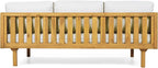 Christopher Knight Home Rosie Acacia Wood Outdoor Daybed Sofa - Image 10