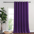 NICETOWN Blackout Sliding Glass Door Curtains, Room Darkening Thermal Insulated by NICETOWN