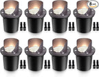 SUNVIE 12W Low Voltage Landscape Lighting Waterproof Outdoor In-Ground Lights by SUNVIE