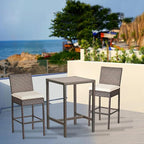 Outdoor Bar Table Patio Bar Height Bistro Table 39" Tall Outdoor High Top - Image 5