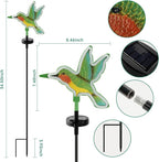 Solar Hummingbird Garden Lights, Halloween Outdoor Lights Decor, LED - Image 2