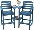 SERWALL Tall Adirondack Chairs Set of 2 by SERWALL