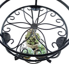 CASIMR 2 Tier Plant Stand, Indoor Outdoor Multiple Flower Pot Shelf Rustproof - Image 6