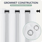Patio Curtains Outdoor Waterproof 6 Panels - Image 5