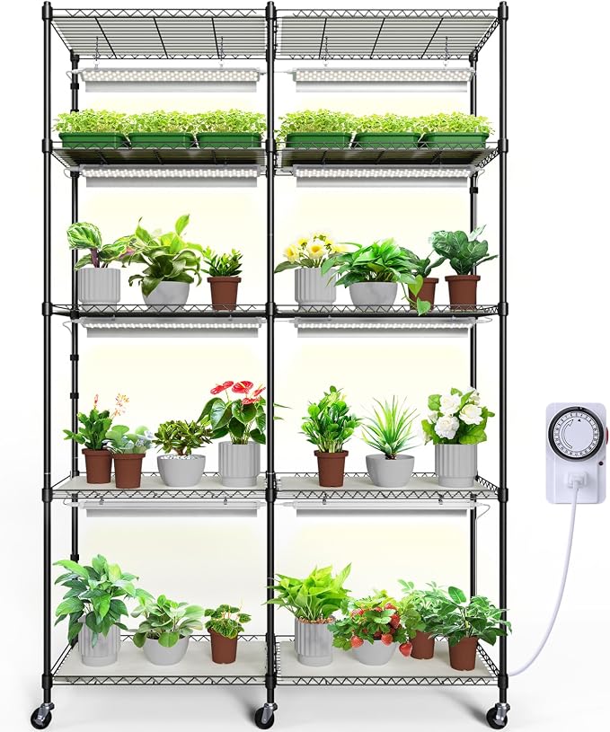 Barrina CX1 Plant Stand with Grow Lights by Barrina