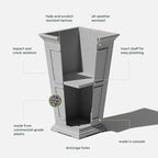 Veradek Brixton Series Tall Planter - Image 3