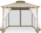 COBIZI Gazebo 10x10 Heavy Duty Gazebos - Image 7