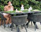PURPLE LEAF 5 Pieces Outdoor Dining Set - Image 2
