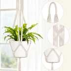 Mkono 2 Packs 43 Inch Macrame Plant Hanger Large - Image 4