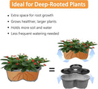 VECELO 5 Tier Vertical Garden Planter, Self Watering Stackable Planters - Image 6