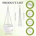 10 Inch Hanging Baskets 2 PC - Image 2