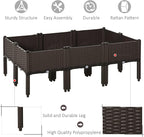 Outsunny 6 Piece Raised Garden Bed - Image 3