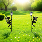 Solar Fairy Garden Stake Decorative Lantern Outdoor Waterproof, Outdoor Garden - Image 2