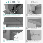 ZHUSI Patio Table and Chairs Set, HDPE Outdoor Dining Set - Image 6