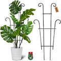 Plant Trellis for Potted Plants 2p, Larger 23in Garden Trellis for Climbing by Xeeol